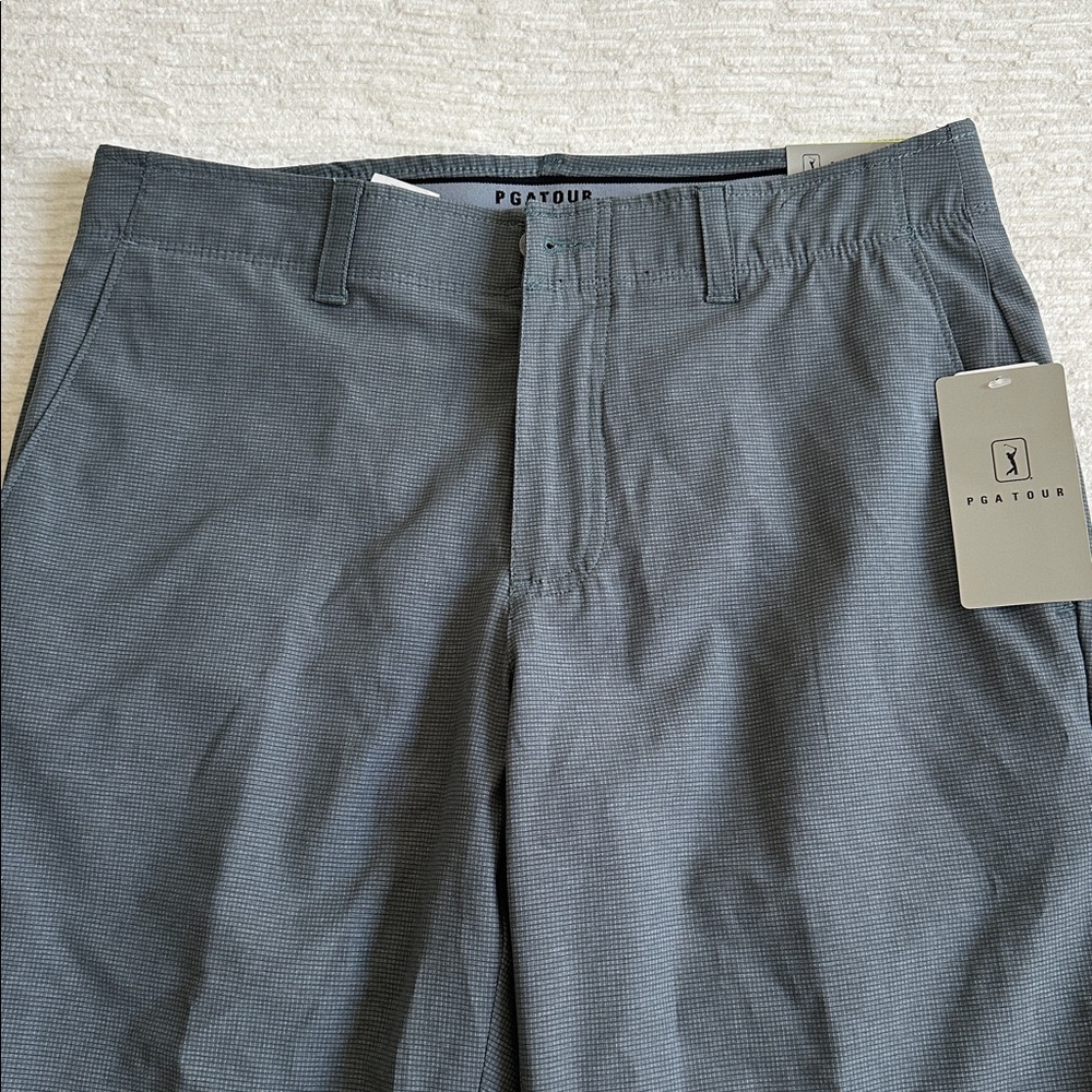 PGA Tour Men's Charcoal Lightweight Golf Pants NWT - Picture 3 of 6